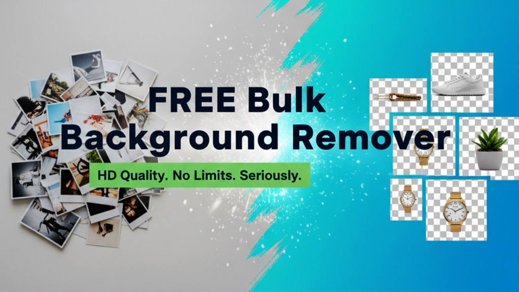 FREE Bulk Background Remover: Get HD Quality with No&nbsp;Watermarks!